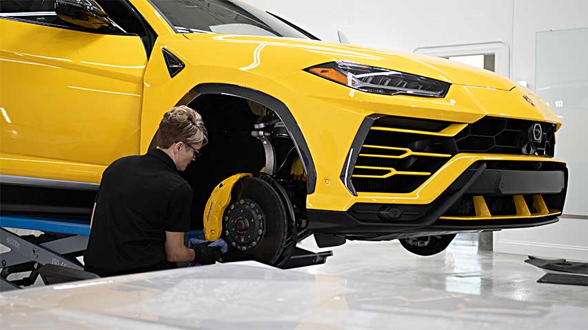 Lamborghini Detailed Cleaning