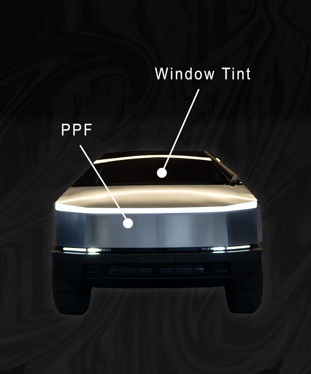 PPF and Tint for Tesla Cybertruck
